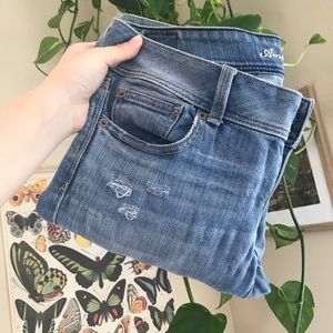 American Eagle slim boot jeans size 8